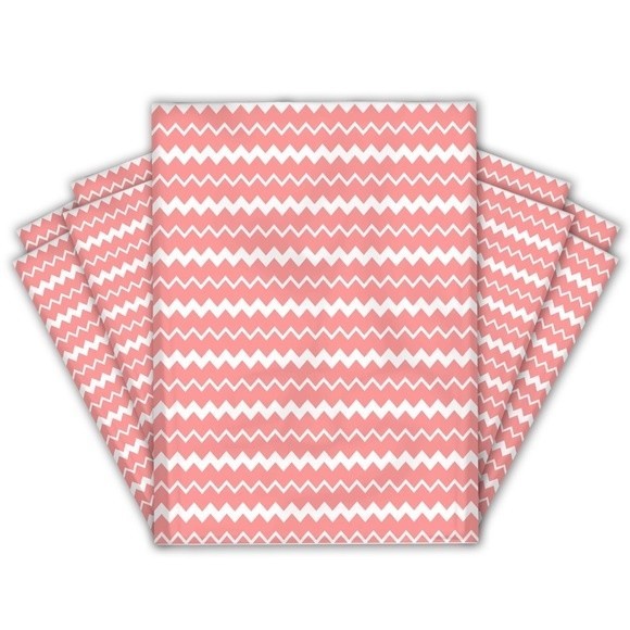 Poly Mailers Pink 30 PC 10x13 Thank You Stripes Polka Dots Chevron Bags Shipping - Picture 5 of 5